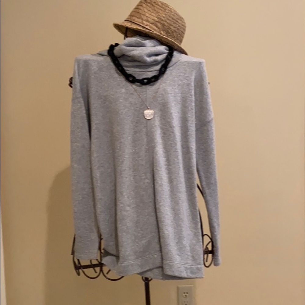 Cowl-neck sweater